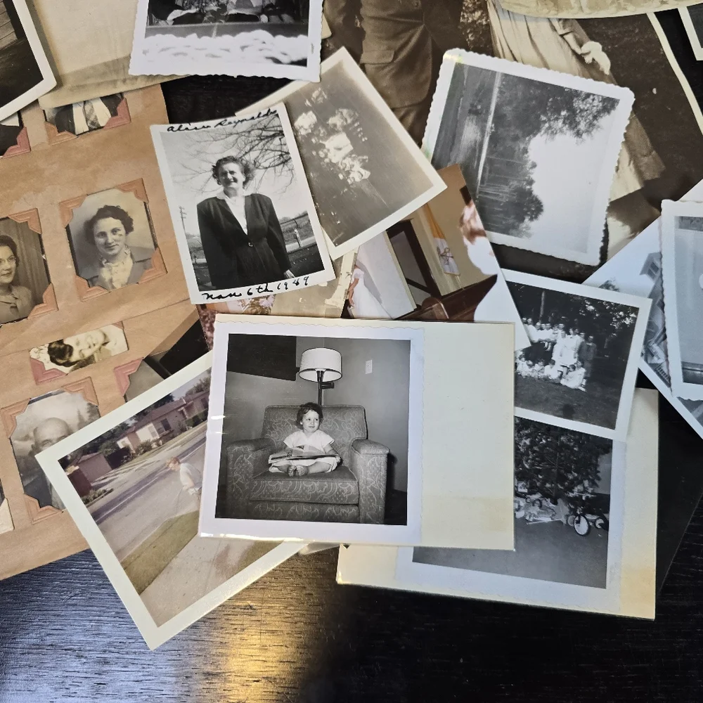 Vintage Black And White Photo Collection